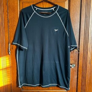 Speedo Men's Navy Blue Short Sleeve Tee